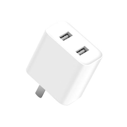 Original Xiaomi 3.6A QC3.0 Dual USB Port Smart Quick Charging Charger, For iPhone, Galaxy, Huawei, Xiaomi, LG, HTC and Other Smart Phones, Rechargeable Devices, AC100-240V Wide Voltage(White) - Mobile Accessories by Xiaomi | Online Shopping UK | buy2fix