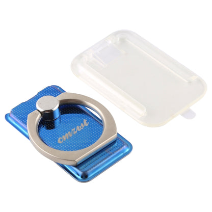 CPS-013 360 Degrees Rotate Freely Removable Magnetic Ring Stand Phone Holder, Support Wireless Charging(Blue) - Ring Holder by buy2fix | Online Shopping UK | buy2fix