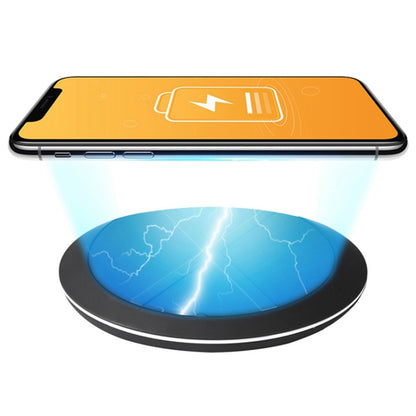 964 10W Lightweight Portable Smart Wireless Charger(Black) - Apple Accessories by buy2fix | Online Shopping UK | buy2fix