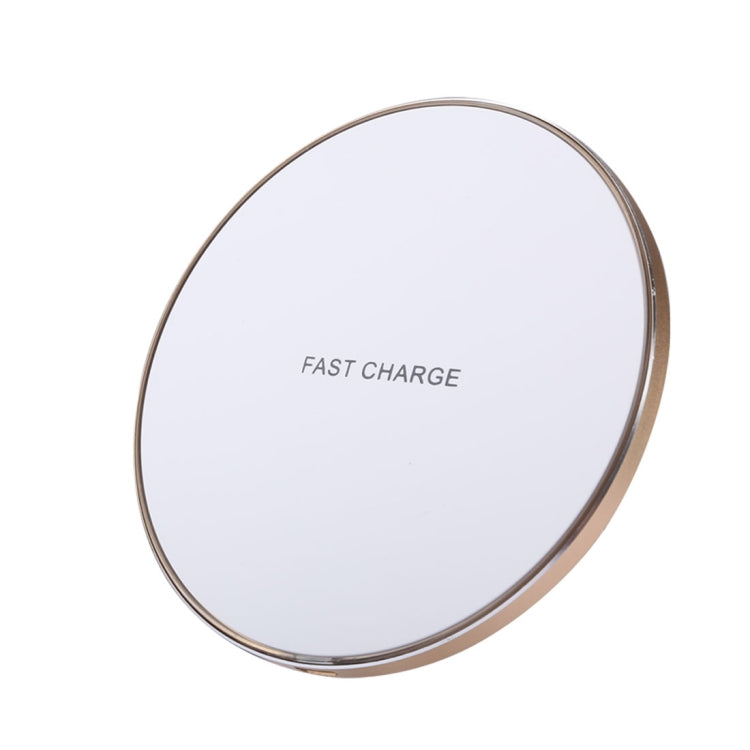 Q21 Fast Charging Wireless Charger Station with Indicator Light(Gold) - Apple Accessories by buy2fix | Online Shopping UK | buy2fix