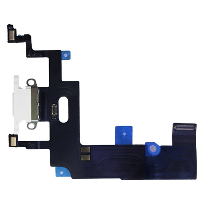 For iPhone XR Charging Port Flex Cable(White) - Flex Cable by buy2fix | Online Shopping UK | buy2fix