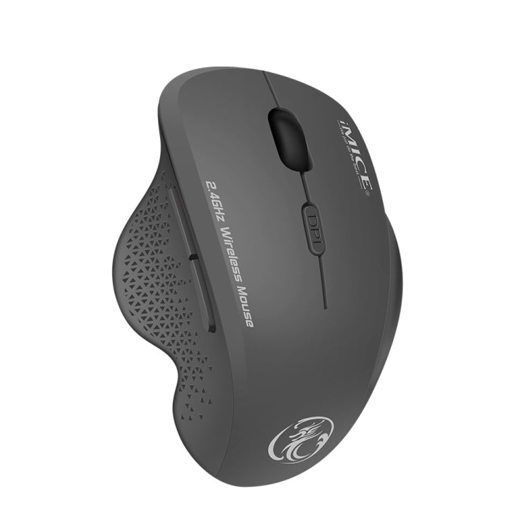 iMICE G6 Wireless Mouse 2.4G Office Mouse 6-button Gaming Mouse(Grey) - Wireless Mice by iMICE | Online Shopping UK | buy2fix