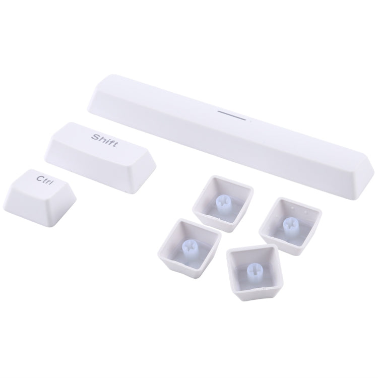 104 Keys Double Shot PBT Backlit Keycaps for Mechanical Keyboard (White) -  by buy2fix | Online Shopping UK | buy2fix