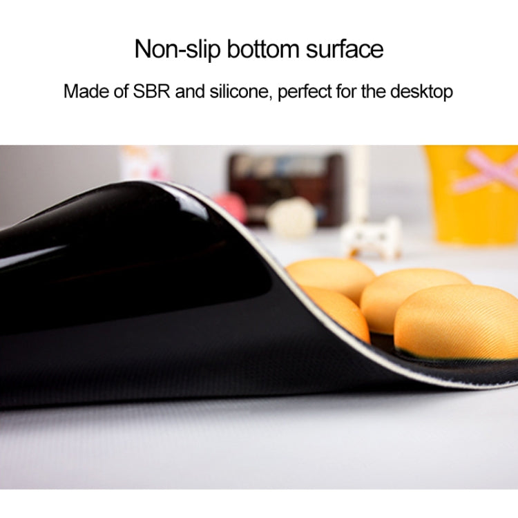 MONTIAN Cat Claw Shape Slow Soft Bracer Non-slip Silicone Mouse Pad(Dark Blue) - Mouse Pads by buy2fix | Online Shopping UK | buy2fix