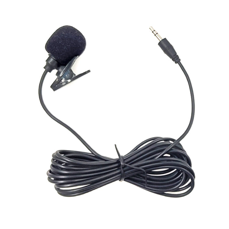 ZJ002MR Stereo 2.5mm Straight Plug Car Sun Visor Wireless Interpreter Tour Guide Megaphone Lavalier Wired Microphone, Length: 3m - Consumer Electronics by buy2fix | Online Shopping UK | buy2fix