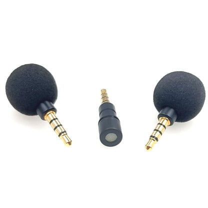 ZJ040MR 4 Level Pin 3.5mm Mobile Phone Tablet Laptop Electronic Equipment Mini Straight Microphone - Consumer Electronics by buy2fix | Online Shopping UK | buy2fix