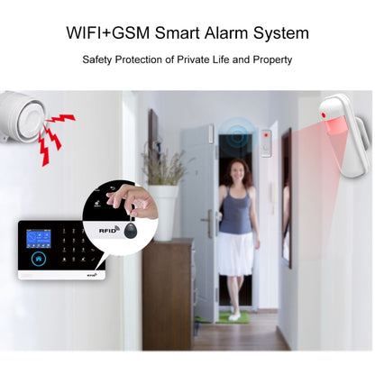 PG-103-GSM WiFi + GSM Touch Screen Intelligent Alarm System - Security by buy2fix | Online Shopping UK | buy2fix