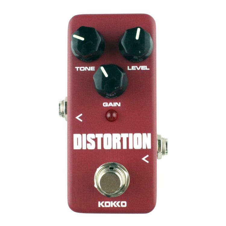 KOKKO FDS2 Mini Electric Guitar Monoblock Distortion Effects Pedal(Wine Red) - Guitar Tuner by KOKKO | Online Shopping UK | buy2fix