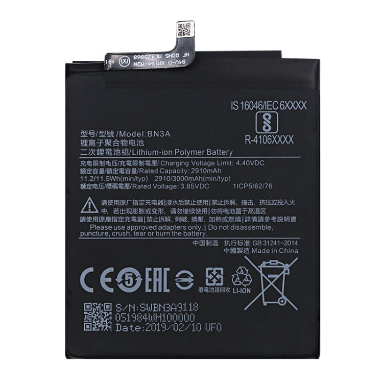 BN3A 2910mAh Li-Polymer Battery for Xiaomi Mi Play / Redmi Go - For Xiaomi by buy2fix | Online Shopping UK | buy2fix