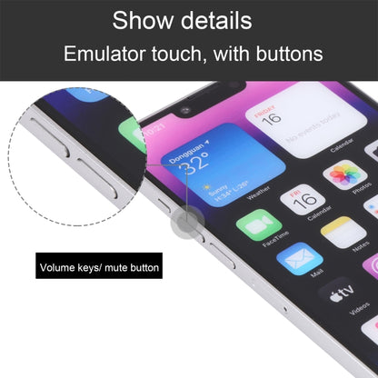 For iPhone 14 Color Screen Non-Working Fake Dummy Display Model(Starlight) - For iPhone & iPad by buy2fix | Online Shopping UK | buy2fix