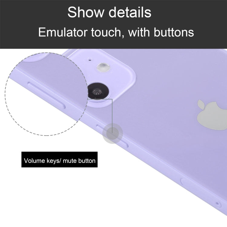 For iPhone 12 mini Black Screen Non-Working Fake Dummy Display Model (Purple) - For iPhone & iPad by buy2fix | Online Shopping UK | buy2fix