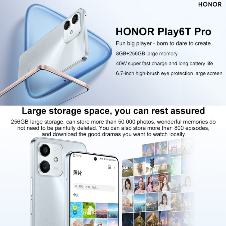 Honor Play6T Pro 5G TFY-AN40, 8GB+256GB, China Version - Honor by Huawei | Online Shopping UK | buy2fix