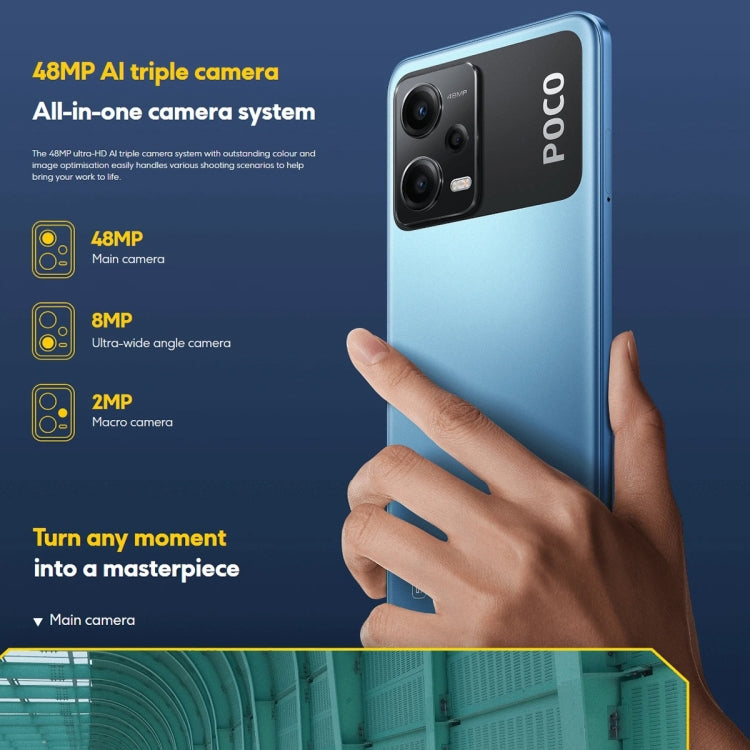 Xiaomi POCO X5 5G Global EU Version, 48MP Camera, 8GB+256GB - Xiaomi MI by Xiaomi | Online Shopping UK | buy2fix