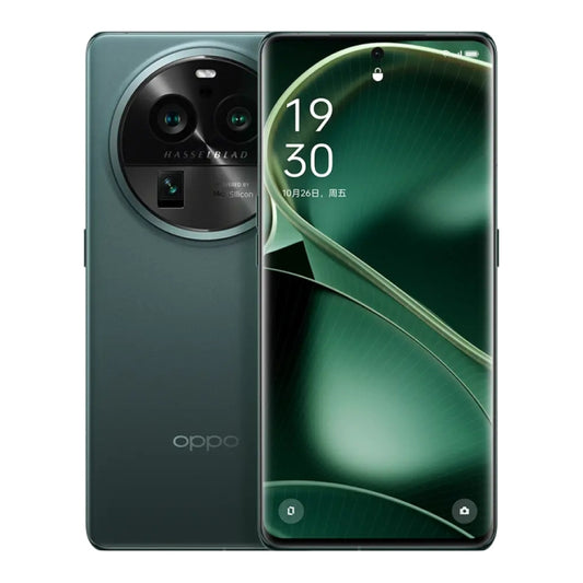 OPPO Find X6 Pro 5G, 12GB+256GB, 50MP Camera, Chinese Version, Triple Rear Cameras, 6.82 inch ColorOS 13.1 Qualcomm Snapdragon 8 Gen 2 Octa Core up to 3.187GHz, Network: 5G, Support Google Play(Green) - OPPO by OPPO | Online Shopping UK | buy2fix