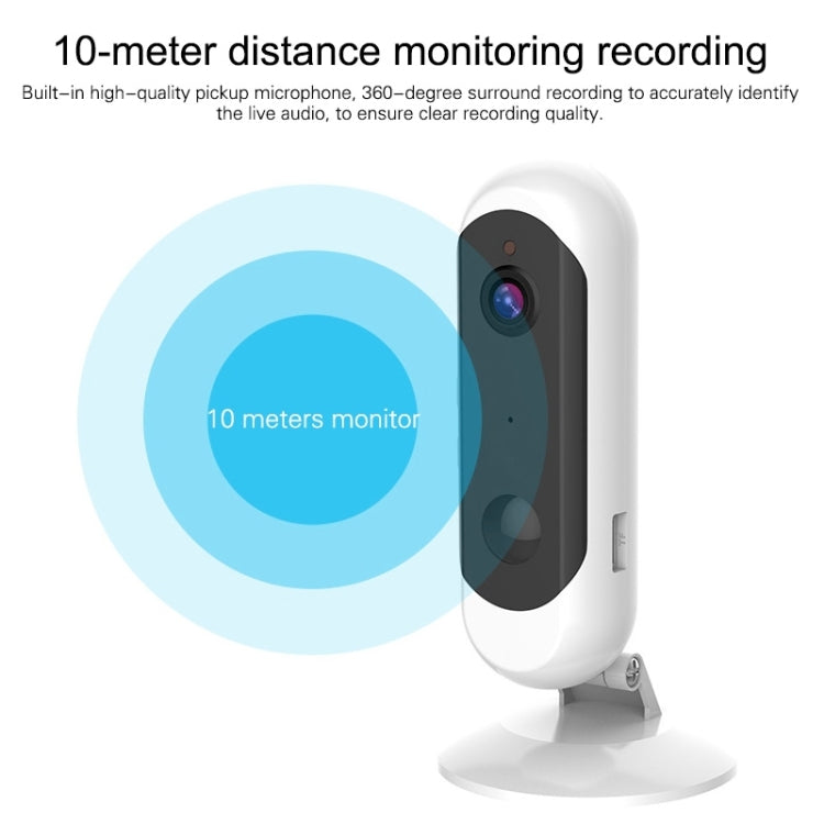 1080P HD Intelligent Unplugged Surveillance Wireless Camera without Memory - Security by buy2fix | Online Shopping UK | buy2fix