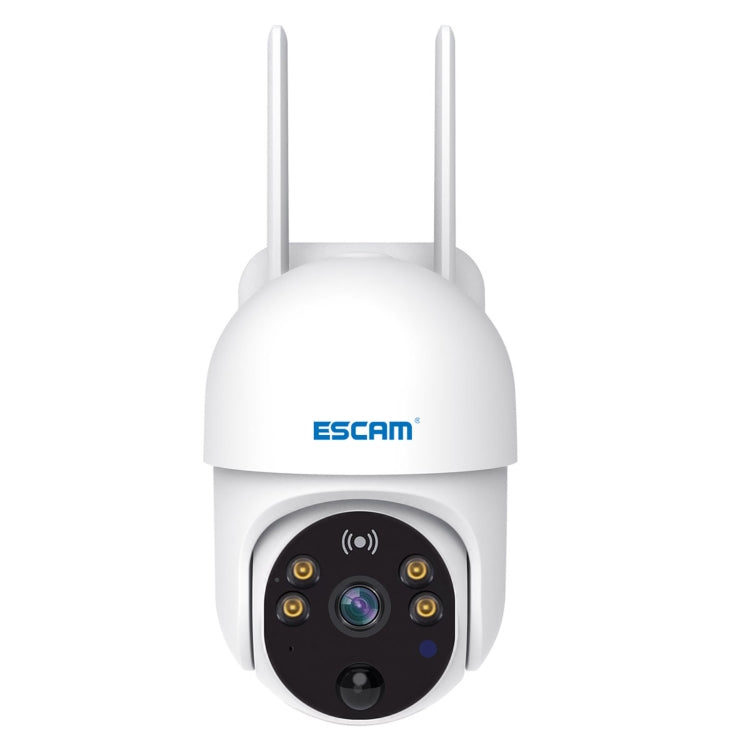 ESCAM QF255 2.0 Million Pixels 1080P HD WiFi Solar Camera, Support Two-way Voice & PIR Motion Detection & Night Vision & TF Card - Dome Camera by ESCAM | Online Shopping UK | buy2fix