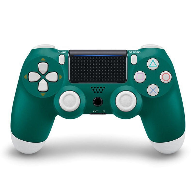 For PS4 Wireless Bluetooth Game Controller Gamepad with Light, EU Version(Green) - Gamepads by buy2fix | Online Shopping UK | buy2fix