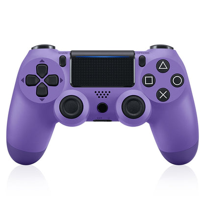 For PS4 Wireless Bluetooth Game Controller Gamepad with Light, EU Version(Purple) - Gamepads by buy2fix | Online Shopping UK | buy2fix