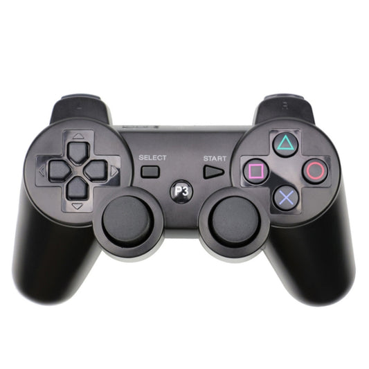 Snowflake Button Wireless Bluetooth Gamepad Game Controller for PS3(Black) - Gamepads by buy2fix | Online Shopping UK | buy2fix