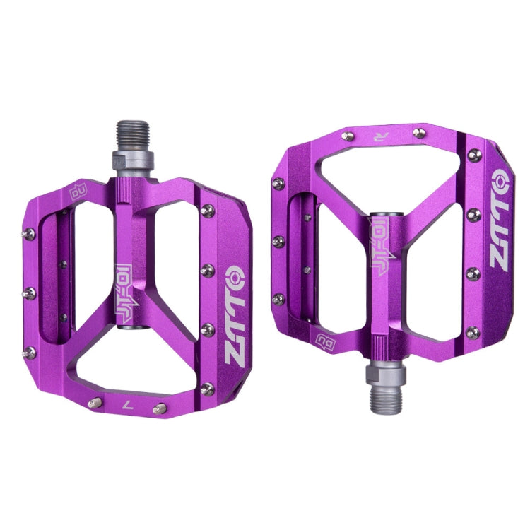 ZTTO Bike Pedal Ultralight Aluminum Alloy Bicycle Pedal (Purple) - Pedals by ZTTO | Online Shopping UK | buy2fix