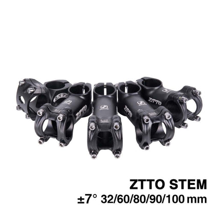 ZTTO Bicycle Handlebar Fork Stem Lightweight Stand Pipe 80mm - Outdoor & Sports by ZTTO | Online Shopping UK | buy2fix