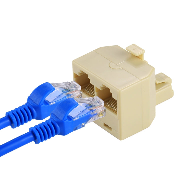 RJ45 Dual Ports LAN Ethernet Connector Network Adapter - Computer & Networking by buy2fix | Online Shopping UK | buy2fix