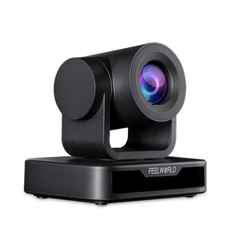 FEELWORLD USB10X 10X Optical Zoom 1080P USB PTZ Video Conference Camera, EU and US Plug(Black) - HD Camera by FEELWORLD | Online Shopping UK | buy2fix