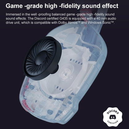 Logitech G435 Wireless Bluetooth Dual Mode Gaming Headset (Black) - Multimedia Headset by Logitech | Online Shopping UK | buy2fix