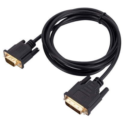 DVI to VGA Adapter Cable Computer Graphics Card Monitor Cable, Length: 1m - VGA Converter by buy2fix | Online Shopping UK | buy2fix