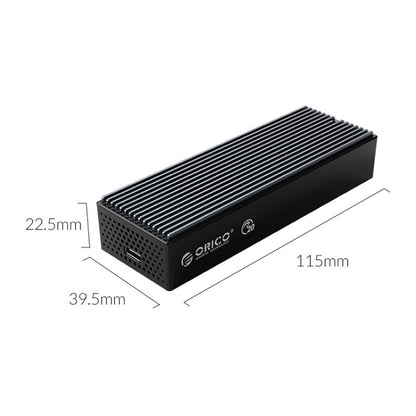 ORICO M2PVC3-G20-GY-BP USB3.2 20Gbps M.2 NVMe SSD Enclosure -  by ORICO | Online Shopping UK | buy2fix