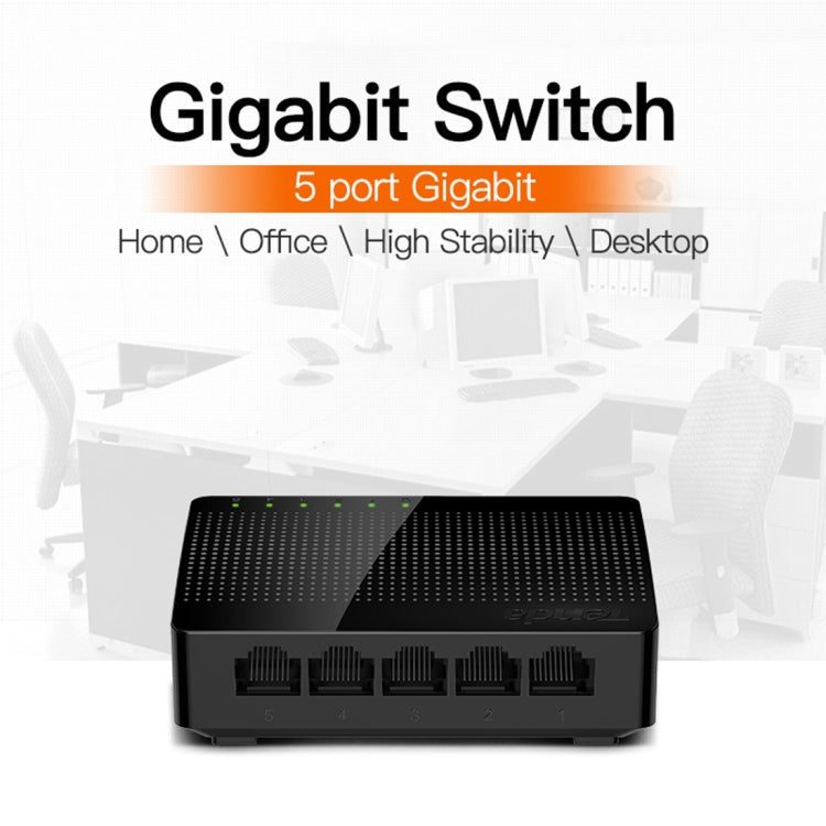 Tenda SG105 Mini 5 Ports 1000Mpbs Fast Gigabit Ethernet Network Switch  LAN HUB - Switch by Tenda | Online Shopping UK | buy2fix