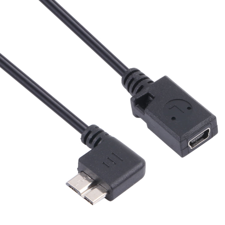 Mini USB Female to Micro-B 3.0 Male Data Charging Cable - USB Cable by buy2fix | Online Shopping UK | buy2fix