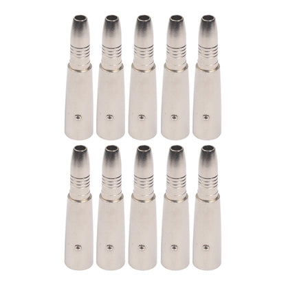 10 PCS LZ1164-1 6.35mm XRL Female to Male Audio Adapter - Consumer Electronics by buy2fix | Online Shopping UK | buy2fix