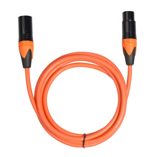 XRL Male to Female Microphone Mixer Audio Cable, Length: 5m (Orange) - Consumer Electronics by buy2fix | Online Shopping UK | buy2fix