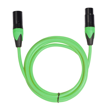 XRL Male to Female Microphone Mixer Audio Cable, Length: 5m (Green) - Consumer Electronics by buy2fix | Online Shopping UK | buy2fix