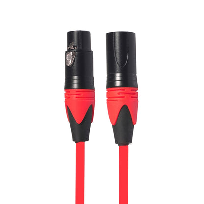 XRL Male to Female Microphone Mixer Audio Cable, Length: 5m (Red) - Consumer Electronics by buy2fix | Online Shopping UK | buy2fix