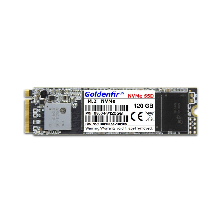 Goldenfir 2.5 inch M.2 NVMe Solid State Drive, Capacity: 120GB - External Solid State Drives by Goldenfir | Online Shopping UK | buy2fix