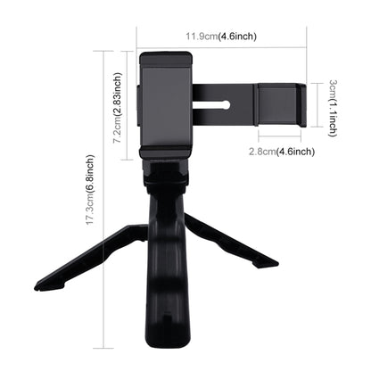 PULUZ Smartphone Fixing Clamp 1/4 inch Holder Mount Bracket + Grip Folding Tripod Mount Kits for DJI OSMO Pocket / Pocket 2 - DJI & GoPro Accessories by PULUZ | Online Shopping UK | buy2fix