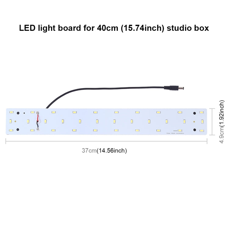 PULUZ 15W 1200LM 32 LEDs SMD 5730 5500K Aluminum Base Light Panel for 40cm Studio Tent -  by PULUZ | Online Shopping UK | buy2fix