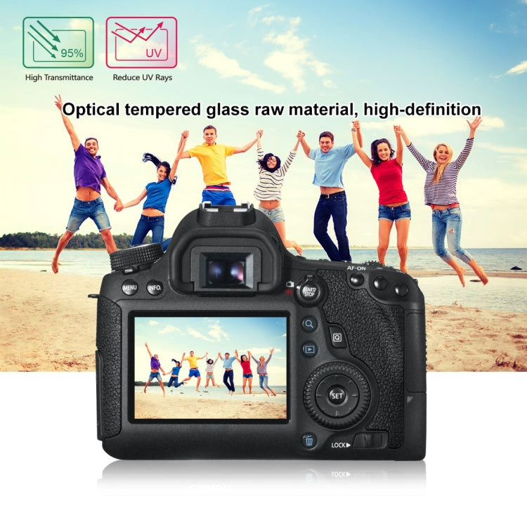 PULUZ 2.5D 9H Tempered Glass Film for Canon 6D, Compatible with Sony HX50 / HX60, Olympus TG3 / TG4 / TG5, Nikon AW1 - Camera Accessories by PULUZ | Online Shopping UK | buy2fix