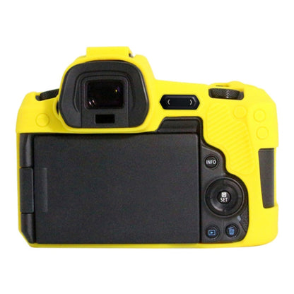 PULUZ Soft Silicone Protective Case for Canon EOS R(Yellow) - Camera Accessories by PULUZ | Online Shopping UK | buy2fix