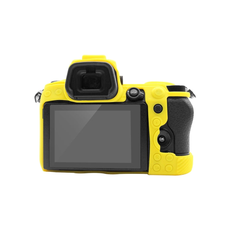 PULUZ Soft Silicone Protective Case for Nikon Z6 II(Yellow) - Camera Accessories by PULUZ | Online Shopping UK | buy2fix