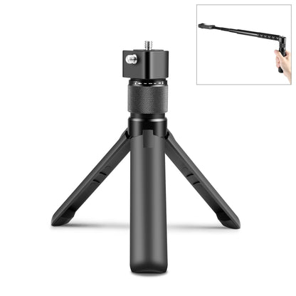 For Insta360 X3 PULUZ Rotary Handle Desktop Tripod Stand (Black) - Self Monopod Grip by PULUZ | Online Shopping UK | buy2fix