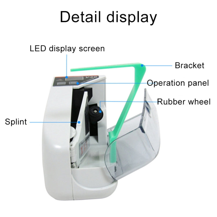 V30 Mini Portable Multi Paper Currency Counting Money Counter, US Plug - Others by buy2fix | Online Shopping UK | buy2fix