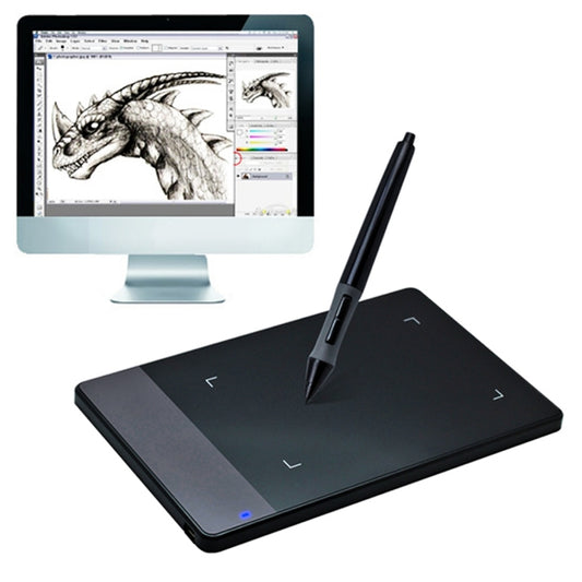 HUION 420 Portable Smart 4.0 x 2.23 inch 4000LPI Stylus Digital Tablet Signature Board with Digital Pen - Consumer Electronics by HUION | Online Shopping UK | buy2fix
