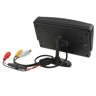4.3 inch TFT LCD Car Rearview Monitor with Stand and Sun Shade(Black) - In Car by buy2fix | Online Shopping UK | buy2fix