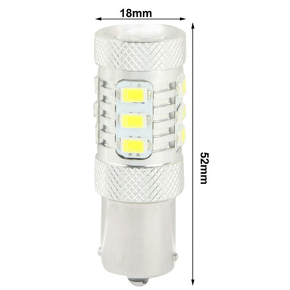 1156 11W White LED Turn Light for Vehicles, DC 12-30V, 12 LED SMD 5630 Light + 5W 1 LED CREE Light - In Car by buy2fix | Online Shopping UK | buy2fix
