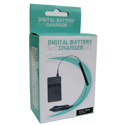 Digital Camera Battery Charger for Konica Minolta NP200(Black) - Battery Car Charger by buy2fix | Online Shopping UK | buy2fix