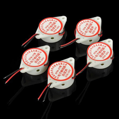 SFM-27 Continuous Sound Alarm Buzzer (5 Pcs in One Package, the Price is for 5 Pcs) - In Car by buy2fix | Online Shopping UK | buy2fix