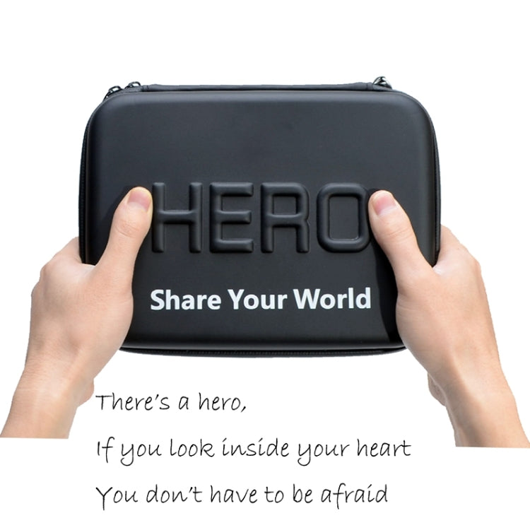Shockproof Waterproof Portable Travel Case for GoPro Hero11 Black / HERO10 Black / HERO9 Black / HERO8 Black / HERO7 /6 /5 /5 Session /4 Session /4 /3+ /3 /2 /1, DJI Osmo Action and Other Action Cameras Accessories, Size: 22cm x 16cm x 7cm - DJI & GoPro Accessories by buy2fix | Online Shopping UK | buy2fix